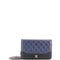 Gabrielle Wallet on Chain Quilted Aged Calfskin