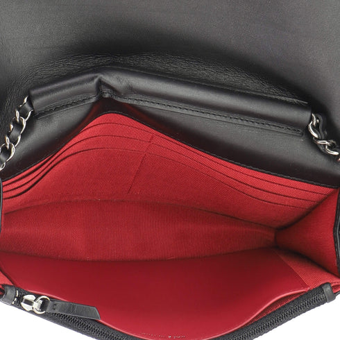 Gabrielle Wallet on Chain Quilted Aged Calfskin