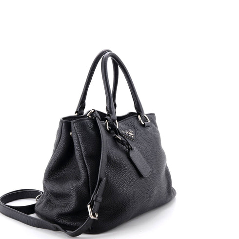 Convertible Shopping Tote Vitello Daino Medium