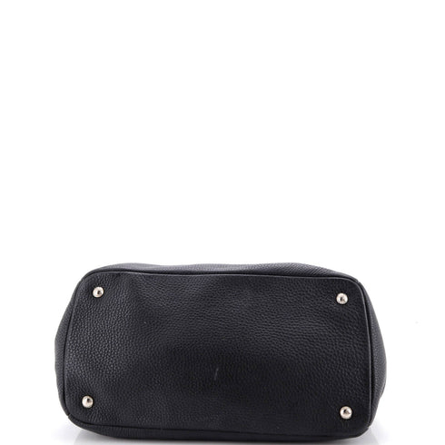 Convertible Shopping Tote Vitello Daino Medium