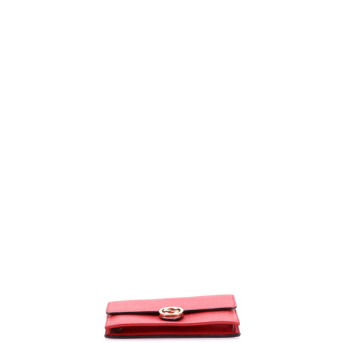 Interlocking Wallet on Chain Leather