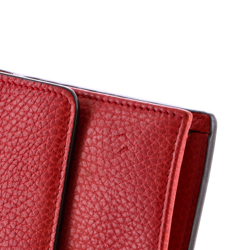 Interlocking Wallet on Chain Leather