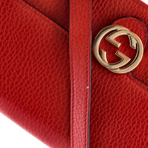 Interlocking Wallet on Chain Leather