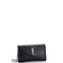 Classic Monogram Wallet on Chain Matelasse Chevron Leather Medium