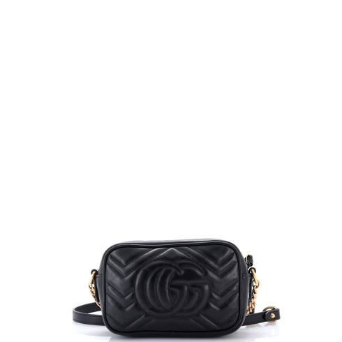 GG Marmont Shoulder Bag Matelasse Leather Mini