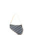 Vintage Saddle Bag Diorissimo Coated Canvas Mini