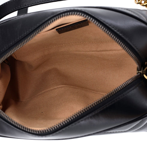 GG Marmont Shoulder Bag Matelasse Leather Small