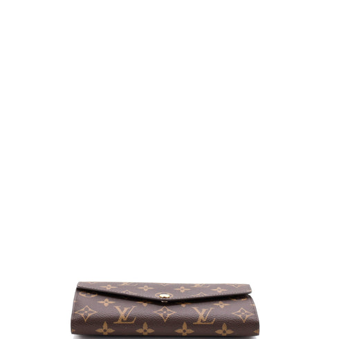 Sarah Wallet NM Monogram Canvas