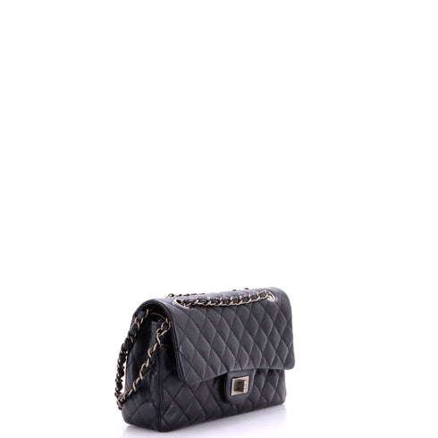 Hybrid Reissue Double Flap Bag Quilted Lambskin Medium