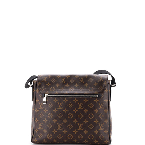 District Messenger Bag Macassar Monogram Canvas MM