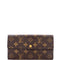 Sarah Wallet Monogram Canvas