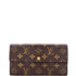 Sarah Wallet Monogram Canvas