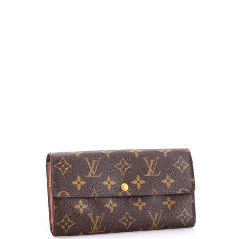 Sarah Wallet Monogram Canvas