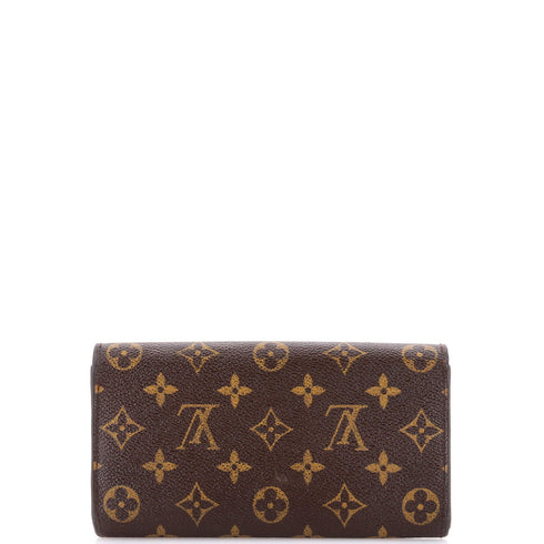 Sarah Wallet Monogram Canvas