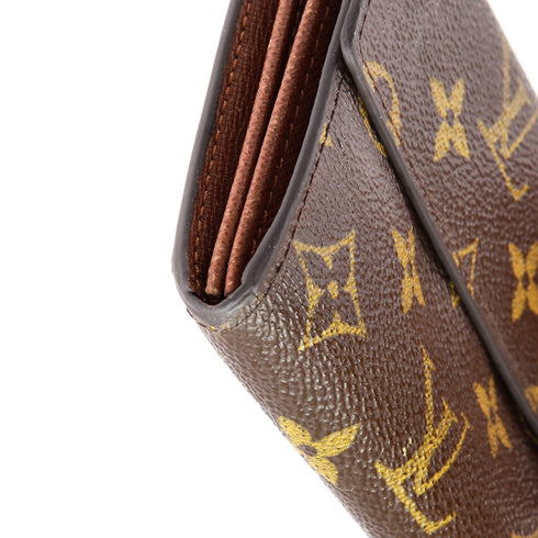 Sarah Wallet Monogram Canvas