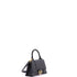 Hourglass Top Handle Bag Crocodile Embossed Leather XS