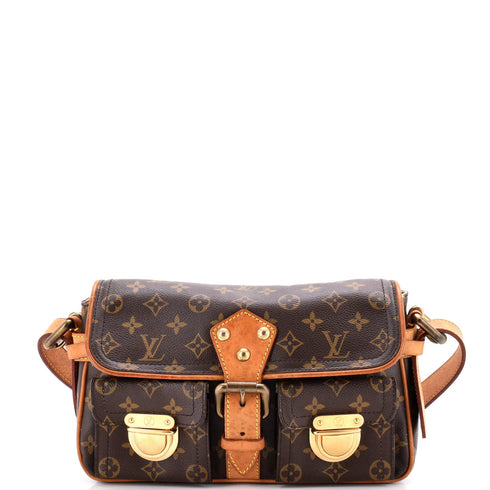 Hudson Handbag Monogram Canvas PM