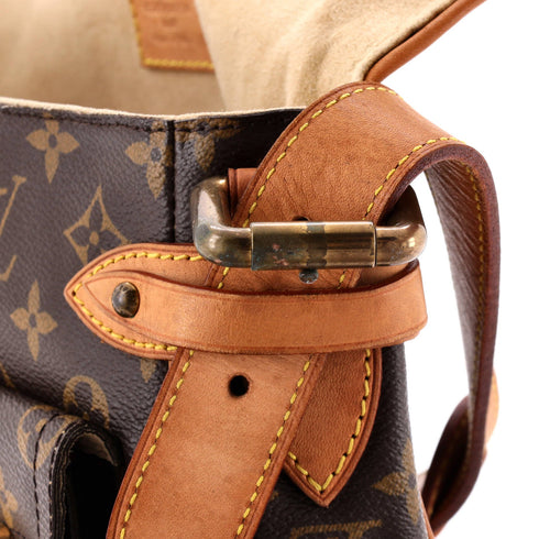 Hudson Handbag Monogram Canvas PM