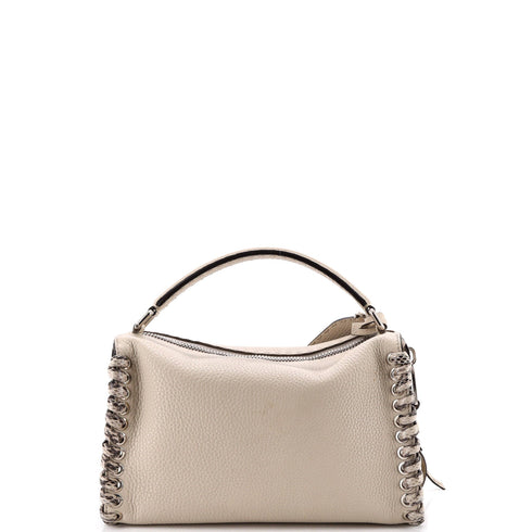 Selleria Lei Bag Leather with Elaphe Whipstitch