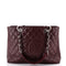 Grand Shopping Tote Quilted Caviar