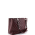 Grand Shopping Tote Quilted Caviar