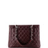 Grand Shopping Tote Quilted Caviar