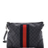 Web Zip Flat Messenger GG Coated Canvas Medium