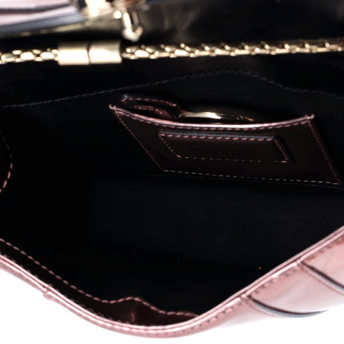 Serpenti Forever Square Shoulder Bag Leather Small