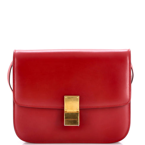 Classic Box Bag Smooth Leather Medium