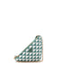 Double Symbole Triangle Bag Leather and Jacquard Mini