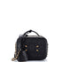 Filigree Vanity Case Quilted Caviar Small