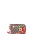 Zip Around Wallet Blooms Print GG Coated Canvas