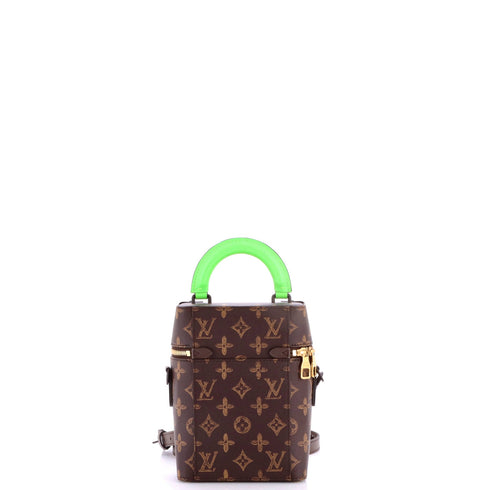 Vertical Box Trunk Bag No.7 Trunk L'Oeil Vintage Monogram Canvas