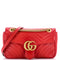 GG Marmont Flap Bag Matelasse Leather Small