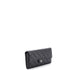 CC Gusset Classic Flap Wallet Quilted Caviar Long
