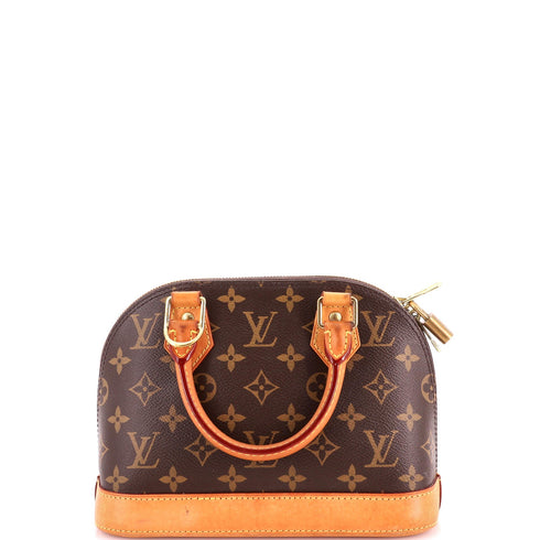 Alma Handbag Monogram Canvas BB