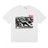 Rhude T-shirts Racing Tire Change Scene Printed Cotton Casual Short Sleeves Men and Women