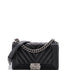 Boy Flap Bag Chevron Calfskin Old Medium