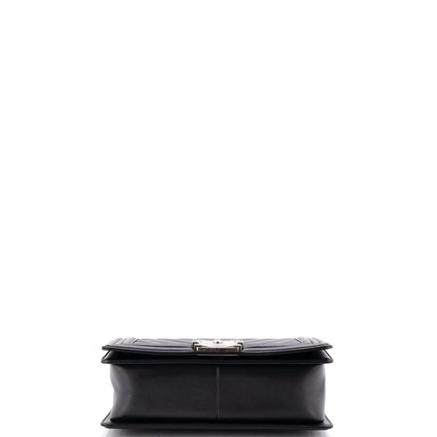 Boy Flap Bag Chevron Calfskin Old Medium