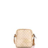 Front Zip Messenger GG Coated Canvas Small
