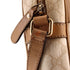 Front Zip Messenger GG Coated Canvas Small