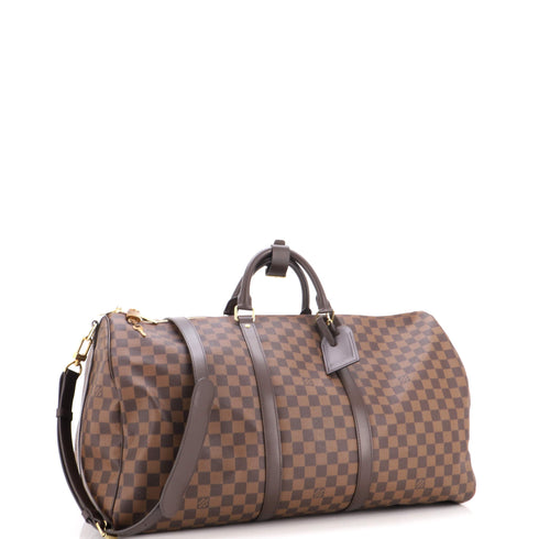 Keepall Bandouliere Bag Damier 55