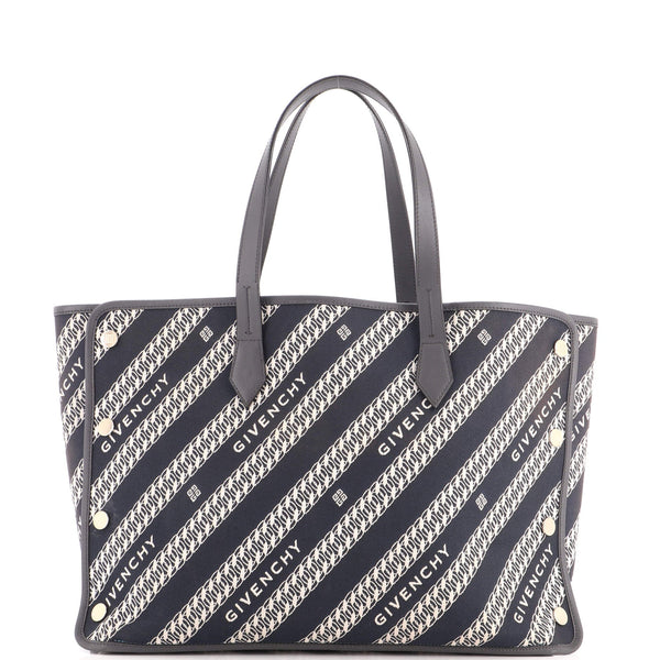 Bond Shopper Tote Logo Jacquard Canvas Medium