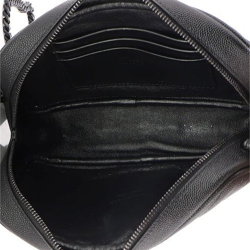 Lou Camera Bag Matelasse Chevron Leather Mini