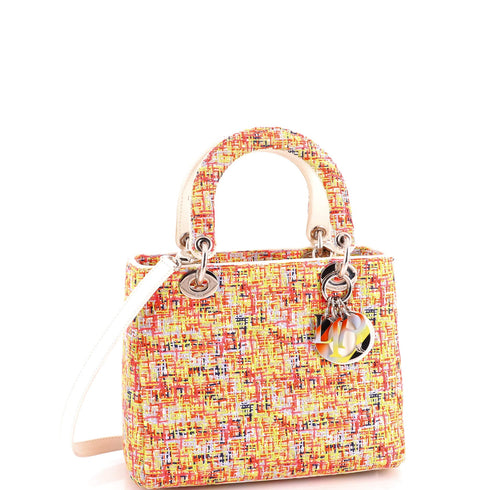 Lady Dior Bag Tweed Medium