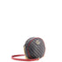 GG Marmont Round Shoulder Bag Diagonal Quilted Leather Mini