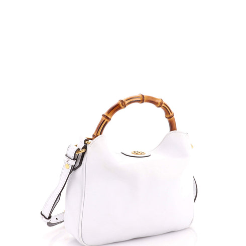 Diana NM Bamboo Shoulder Bag Leather Small