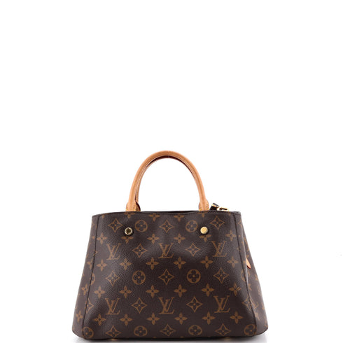 Montaigne Handbag Monogram Canvas BB