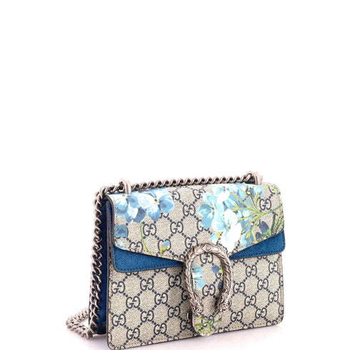 Dionysus Bag Blooms Print GG Coated Canvas Mini