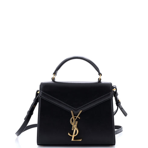Cassandra Top Handle Bag Leather Mini